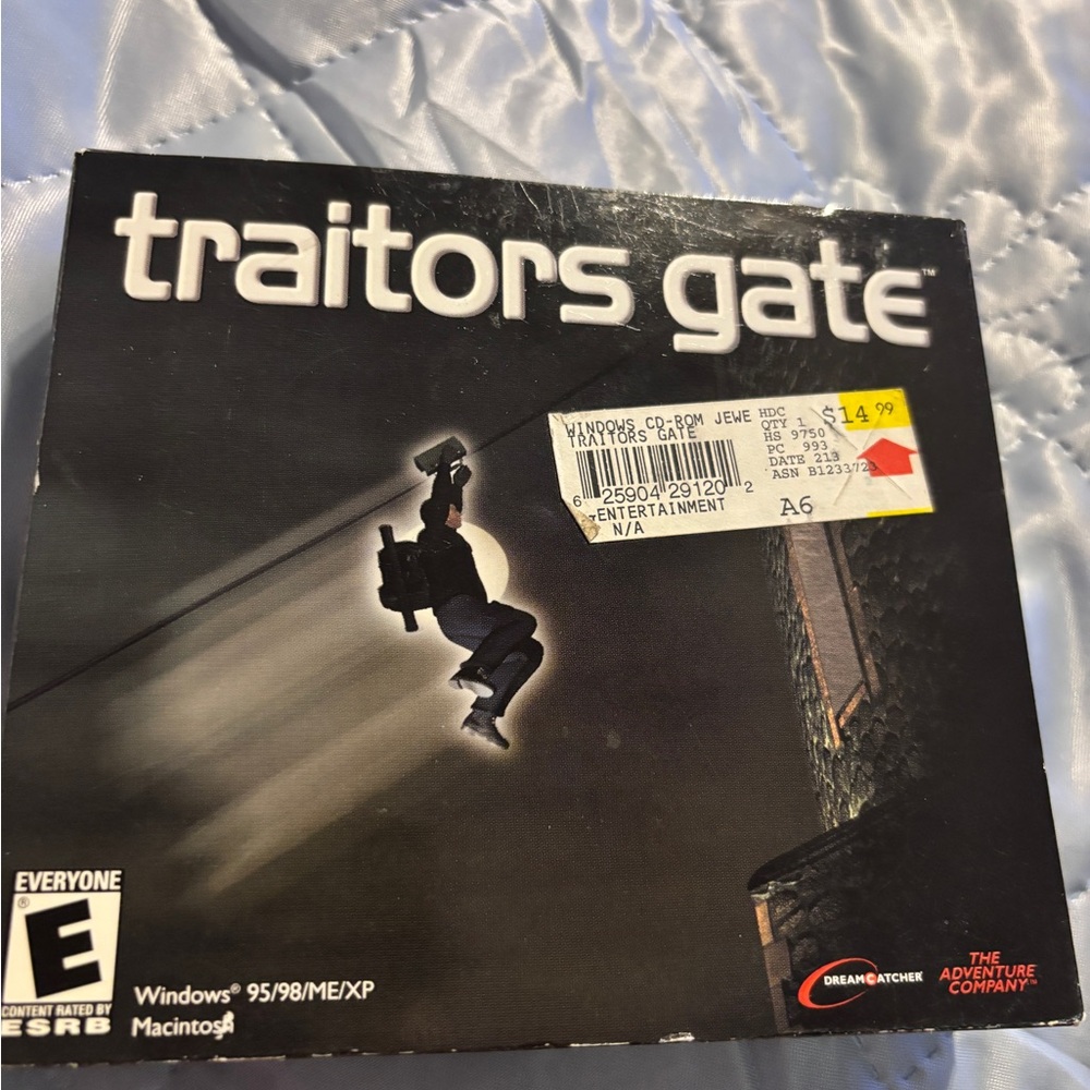 Traitors Gate PC CD-ROM Game 4- Disc
